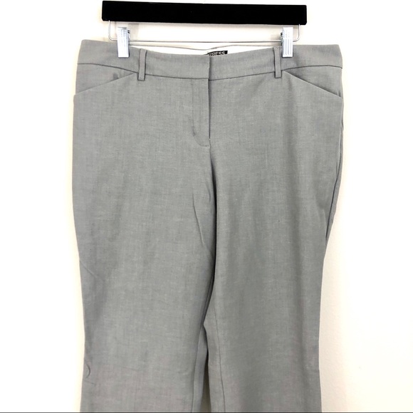 Express “Editor” Gray Slacks - Picture 2 of 5